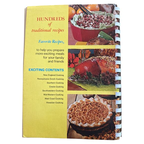 Favorite Eastern Star Recipes American Cooking Cookbook (Paperback, 1972) - Picture 7 of 8